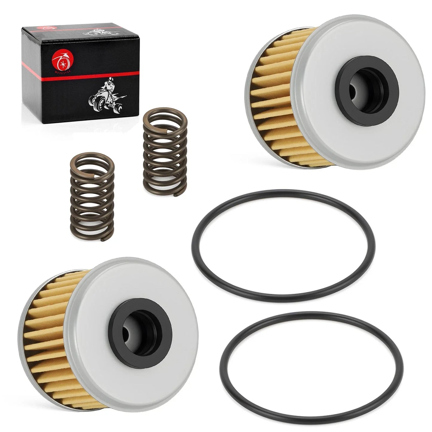 2 x Oil Filter O-Ring Spring for Honda CRF250R/CRF250RX (2004–2024)