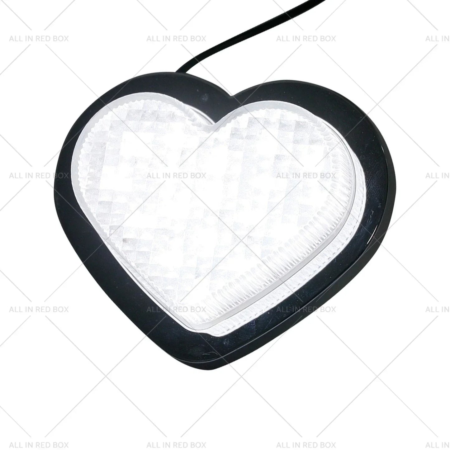 12V LED Side Marker Indicators - Clear Flash for Heart