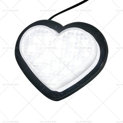 12V LED Side Marker Indicators - Clear Flash for Heart