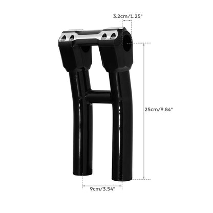 Handlebar Riser Clamps 1.25" Bar for Harley Road Glide 14-24 (1999-2024)