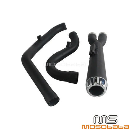 2-in-1 Exhaust System w/ End Cap for Harley Touring (2017-2023)