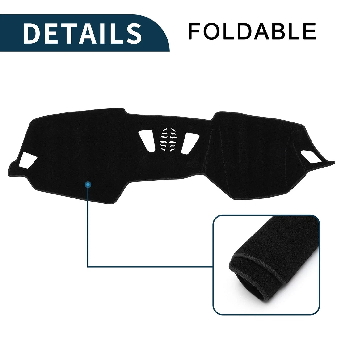 Dashboard Dash Cover Mat for BMW 4 Series Sun Protector Pad Black