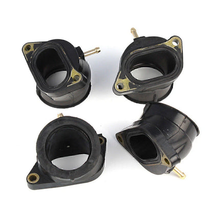 4PCS Carburetor Intake Manifold Boots for Yamaha FZS1000 FZ-1 (2001-2005)
