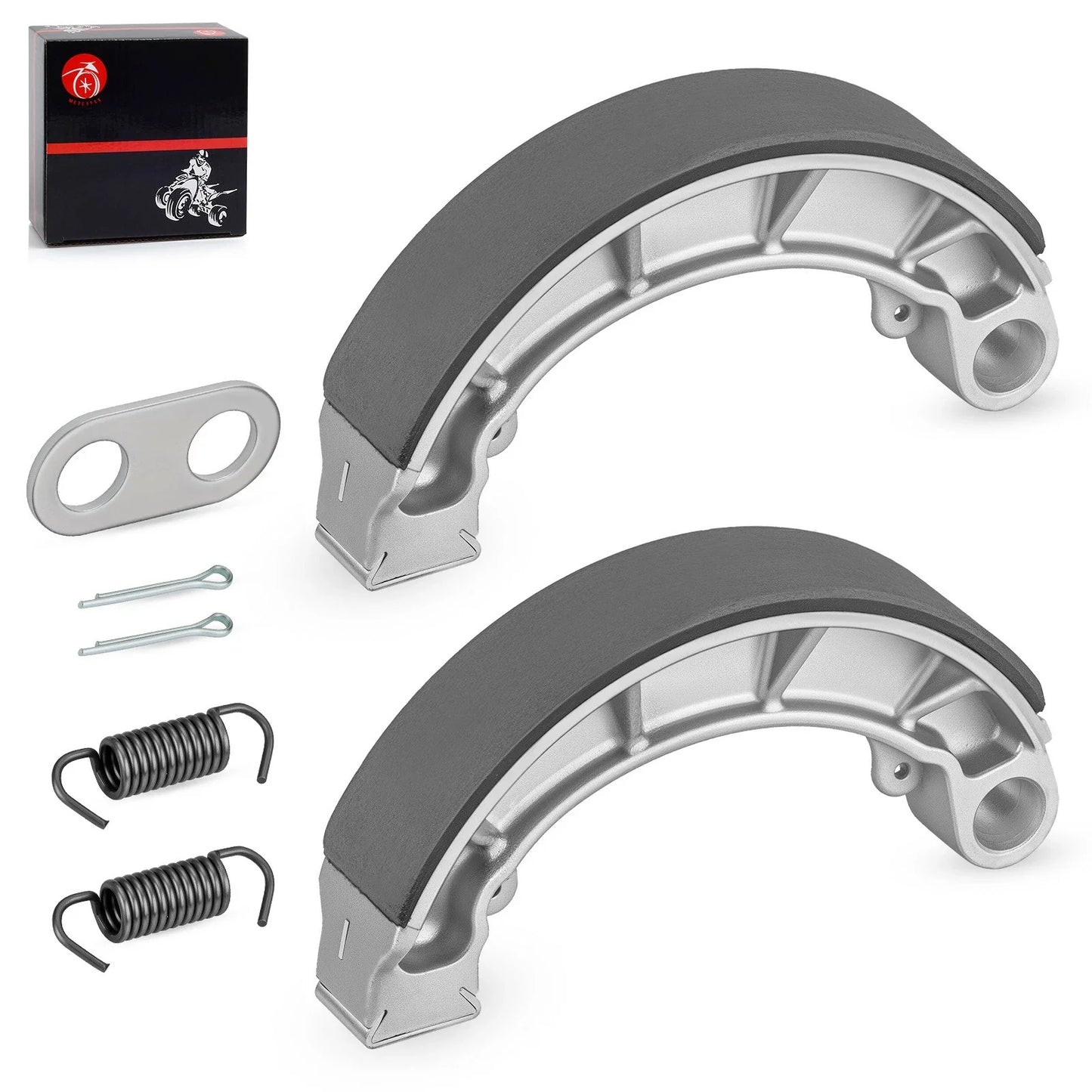 2 x Rear Brake Shoes for Honda Rancher 350 TRX350FE/FM/TE/TM (2000–2006)