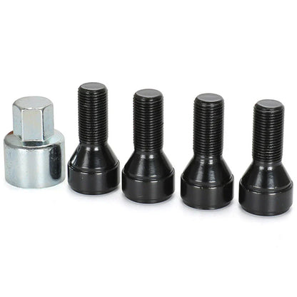 Anti-Theft Wheel Lock Set  Lug Nuts for BMW M14*1.25