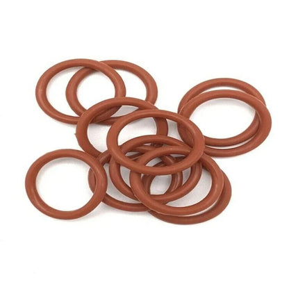 O Ring 225pcs Red Silicone Assortment for Flanges