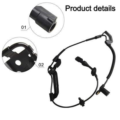ABS Wheel Speed Sensors Front Left and Right 2Pcs for Ford Escape (2001–2008)