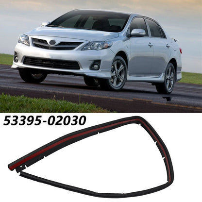 Black Rubber Front End Seal for Toyota Corolla (2009–2013)