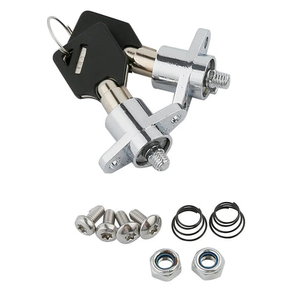 Hard Saddle Bag Locks & Keys for Harley Davidson Touring Road Glide (2014-2024)