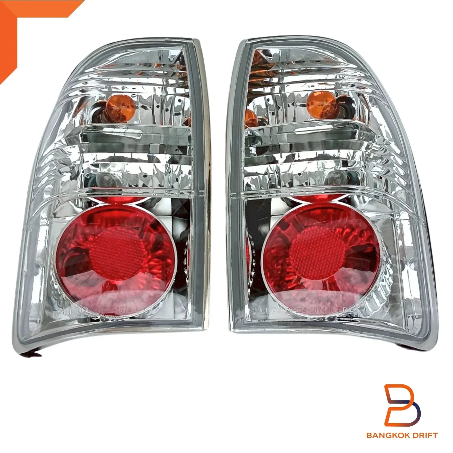 Crystal Tail Light Rear Lamp for Mitsubishi Triton Ute MK L200 (1996-2006)