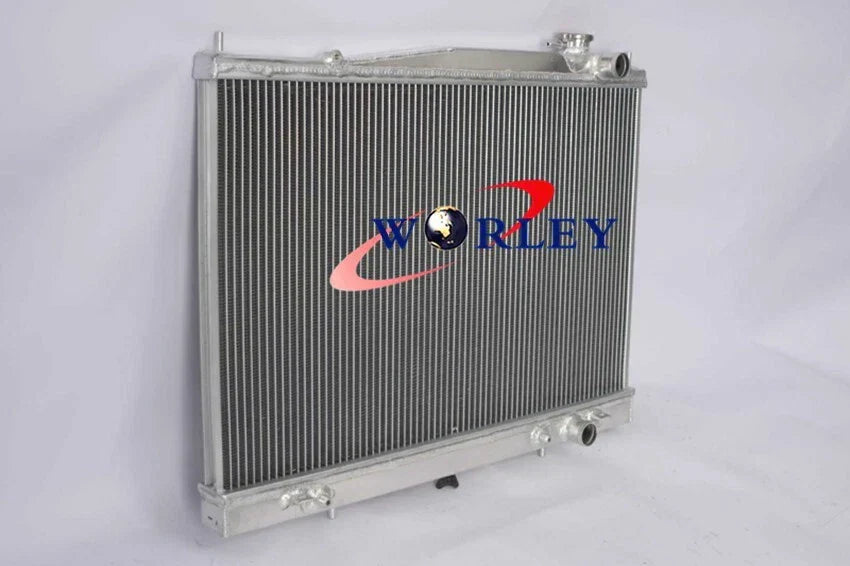 Aluminum Radiator & Fans for Nissan Frontier Xterra 1998-2004
