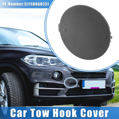 Front Right Bumper Tow Hook Eye Hole Cover Cap for BMW X5 (2016-2018)