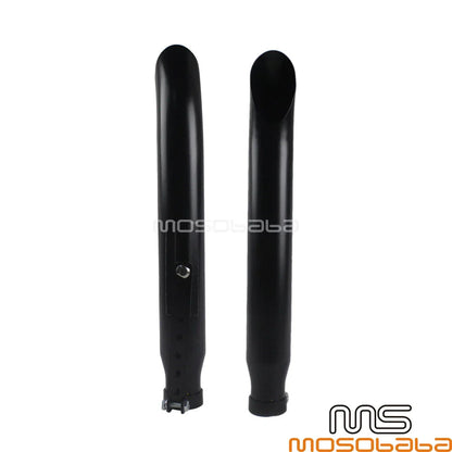 19” Universal Exhaust Muffler Turn-out Pipe Tip for Harley BMW Bobber