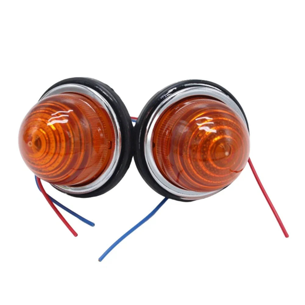 Front/Rear Amber Indicator Lamp Light for Land Rover Classic Mini (1960-2000)