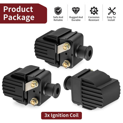 3 x Ignition Coil for Mercury Mariner