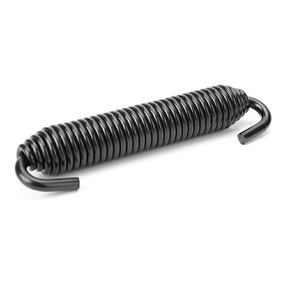 Black Universal Long Outlaw Racing Stainless Header Exhaust Springs 83mm
