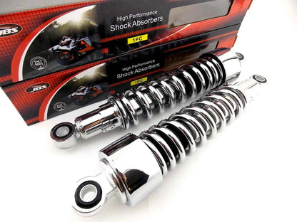 315mm Chrome Rear Shock Absorbers for Triumph Bonneville T140V (1973-1983)