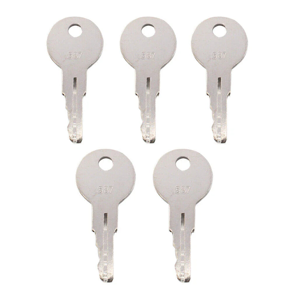 5 x Ignition Keys for JLG Heavy Construction Equipment