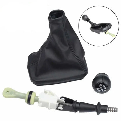 Leather Shift Knob for OPEL CORSA C (2000–2006)