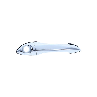 4pcs Front LH+RH Chrome Outer Door Handle and Carrier for BMW X5 (2000–2007)