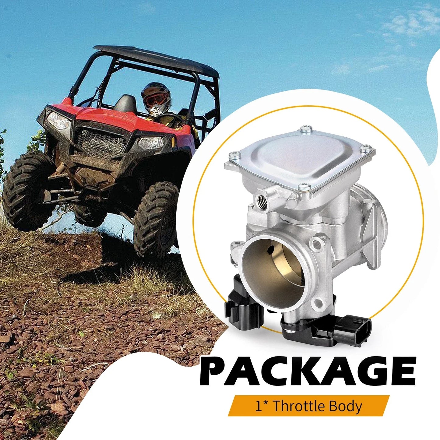 Throttle Body for Polaris ACE 570, Ranger 570 Crew 570 (2014-2016)