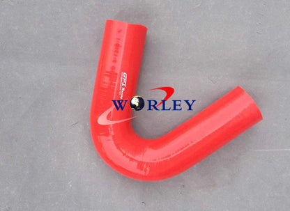 70mm 135° Silicone Elbow Hose for Intercooler Turbo Intake Pipe - Red