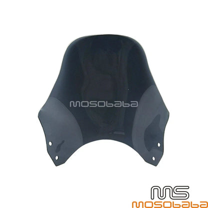 Round Headlight Windscreen for Honda Yamaha BMW Ducati