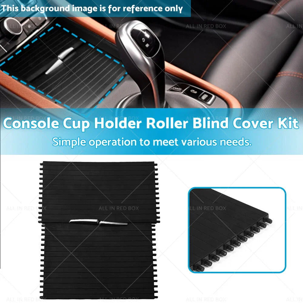 Cup Holder Roller Blind Cover for BMW X5 X6 E70 E71 (2007-2014)