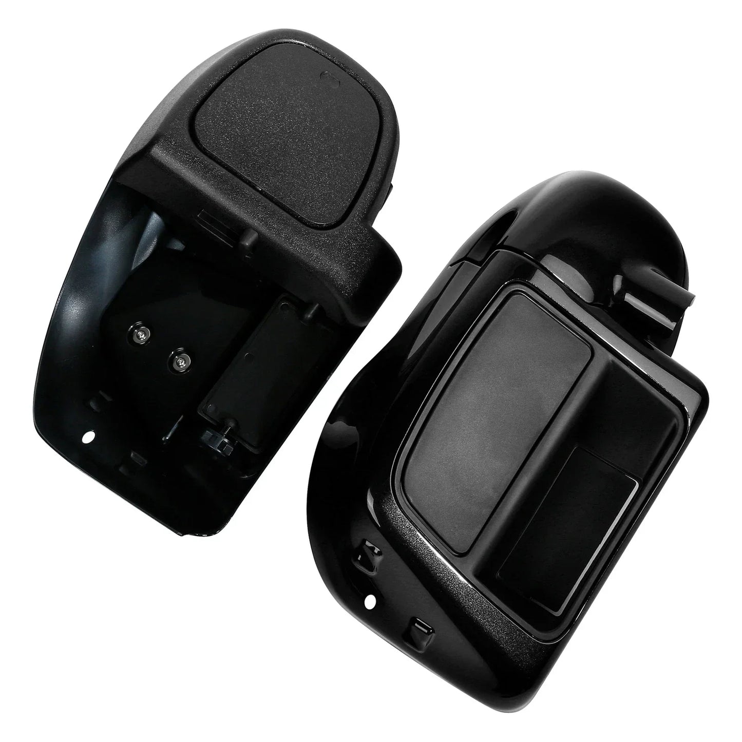 Vented Leg Fairings for Harley Street Glide 2014-2024 Black Tempest