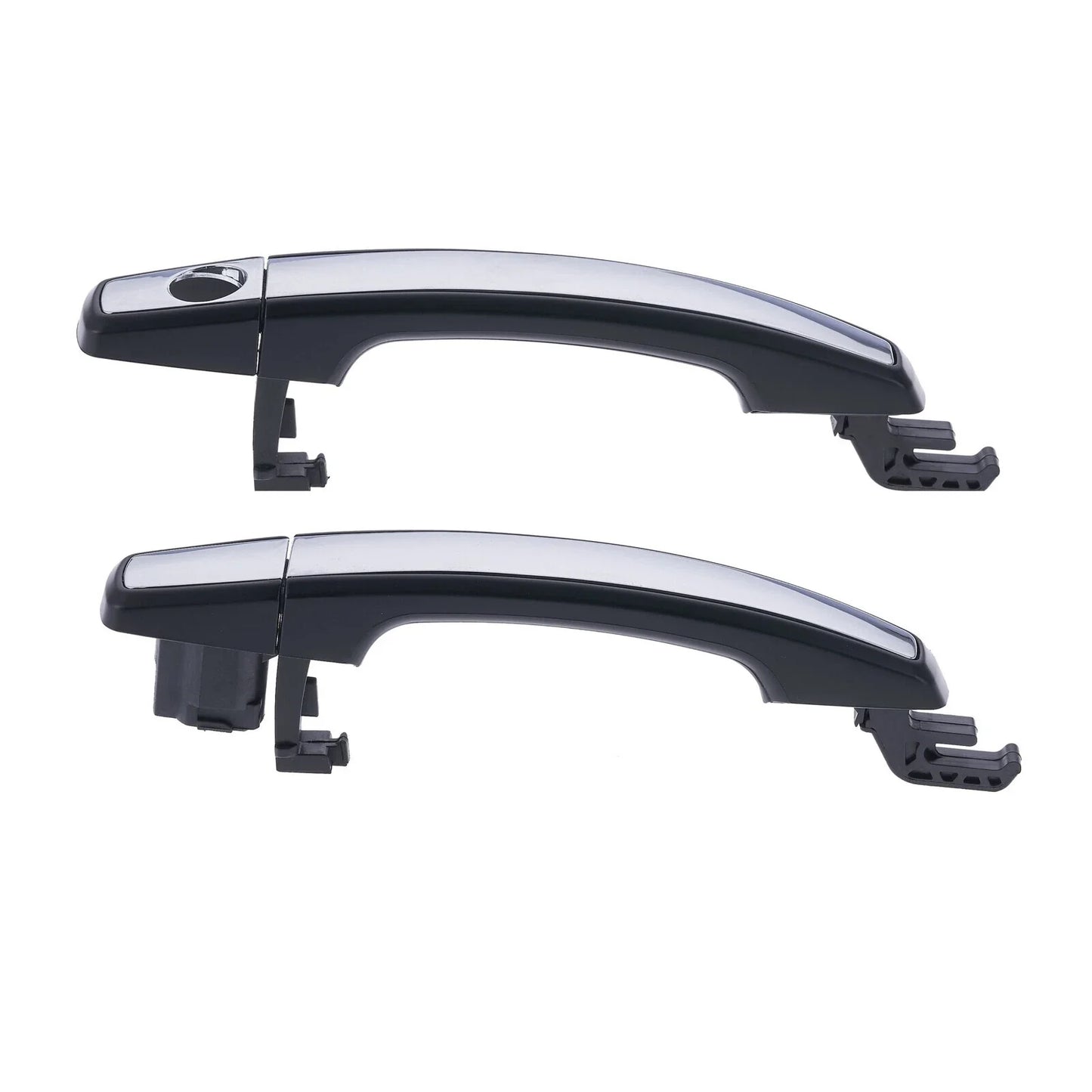 Door Handle Outer 2 x Chrome Black for Holden Colorado (2012–2020)