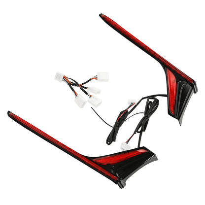 Fender Tip Accent LED Light Strips for Honda Goldwing GL1800, F6B (2012-2017)