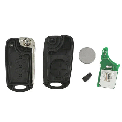 Transponder Remote Flip Key for Hyundai I20 I30 IX35 (2010-2019)