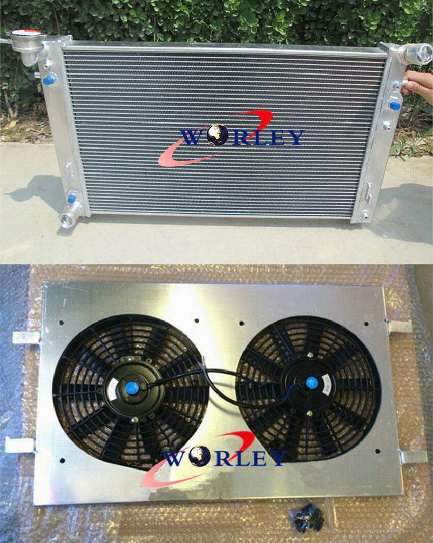 Aluminum Radiator & Fan for Commodore VT-VX 3.8 V6 L67 Supercharged (1997-2002)