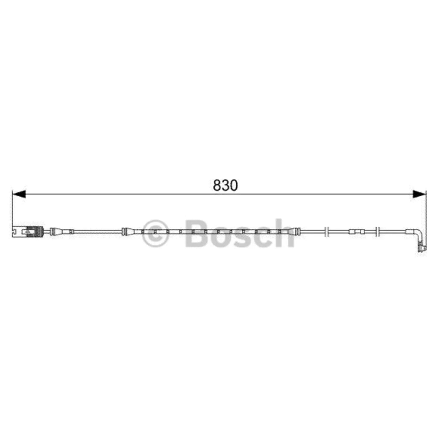 Front Brake Pad Wear Sensor for BMW 7 Series E65 E66 Sedan (2002-2009)