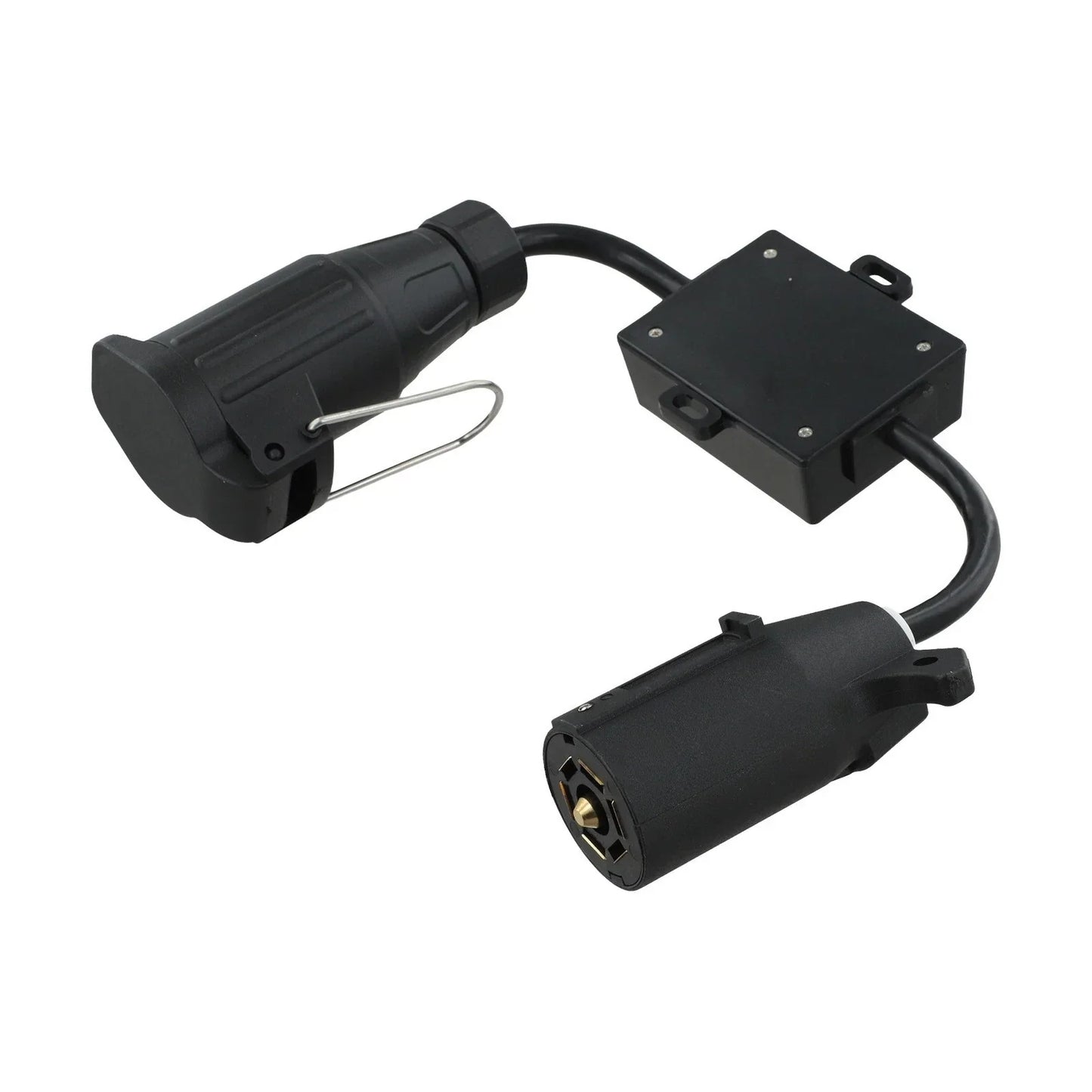 13-Pin Trailer Light Converter 7-Way Connector for Vehicles