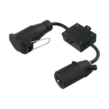 13-Pin Trailer Light Converter 7-Way Connector for Vehicles