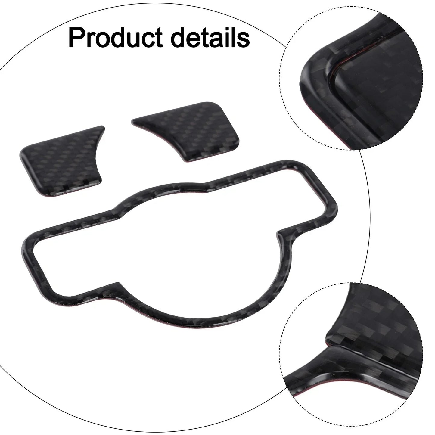 Carbon Fiber Trim for Mercedes-Benz C-Class (2007–2014)