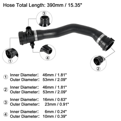Radiator Water Hose from Expansion Tank for BMW X3 (2015-2017)