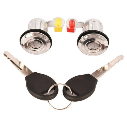 Ignition Switch Door Lock Cylinder Set for Nissan Xterra Frontier (2000-2004)