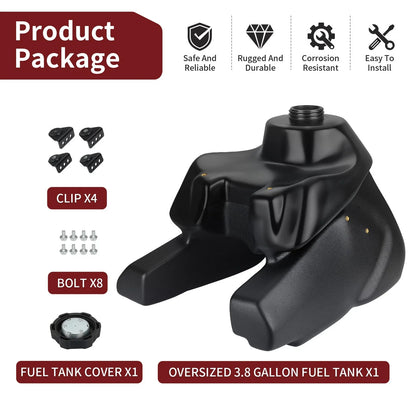 Fuel Tank for Yamaha Warrior YFM 350 (1987–2004)