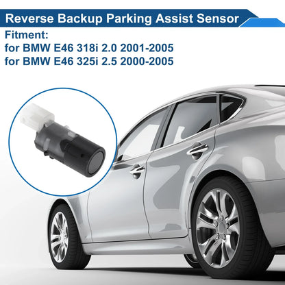 2.0 Reverse Backup Sensor for BMW E46 318i (2001-2005) Black