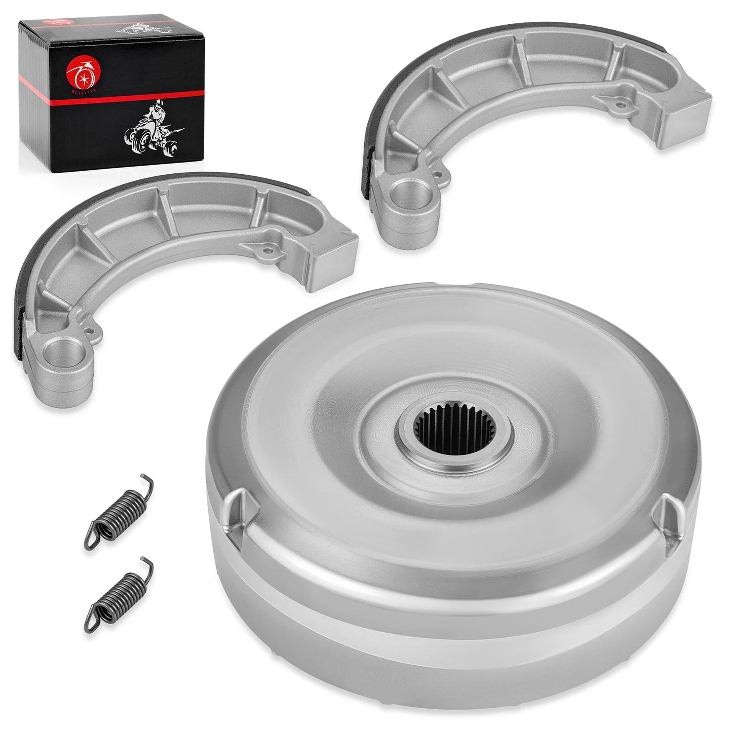 Rear Brake Drum Hub & Shoes for Honda Foreman 450 TRX450FE/FM/S/ES (1998–2004)