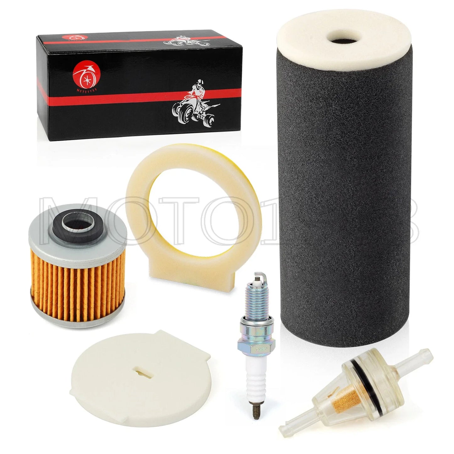 Air Filter Cage Guide & END CAP for Yamaha Grizzly (1998–2001)