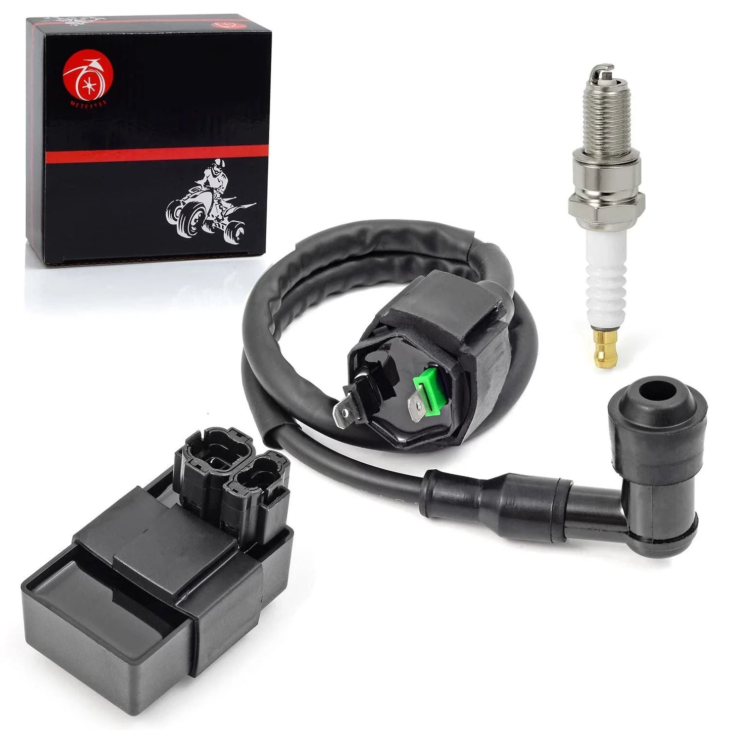 Ignition Coil CDI Spark Plug for Honda CRF100F (2004–2013)