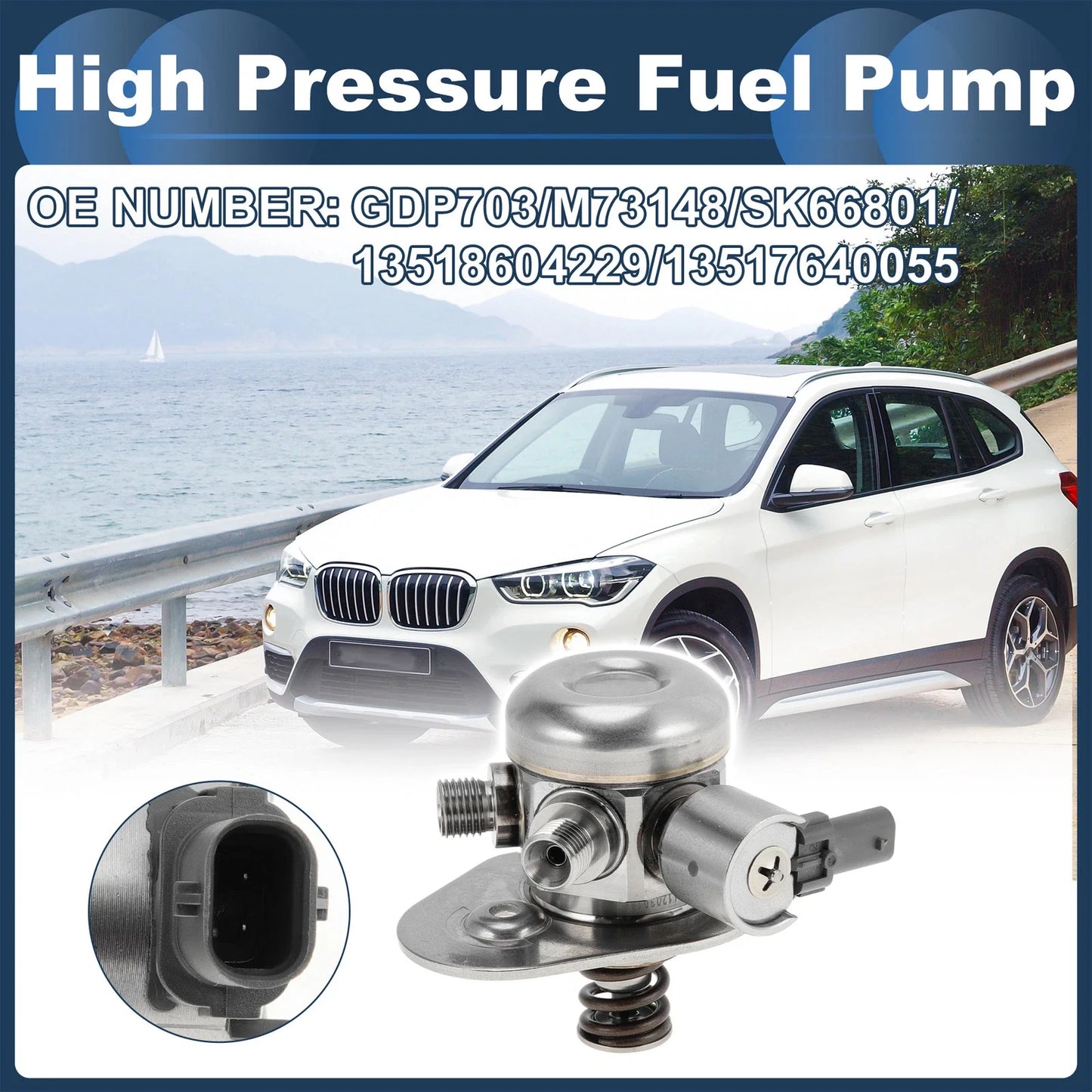 High Pressure Fuel Pump for BMW X1 X3 X4 Z4 Fuel Pump Assembly