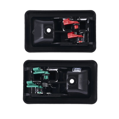 2 x Rear Left & Right Door Handles Black for Jeep Wrangler TJ (1997–2006)