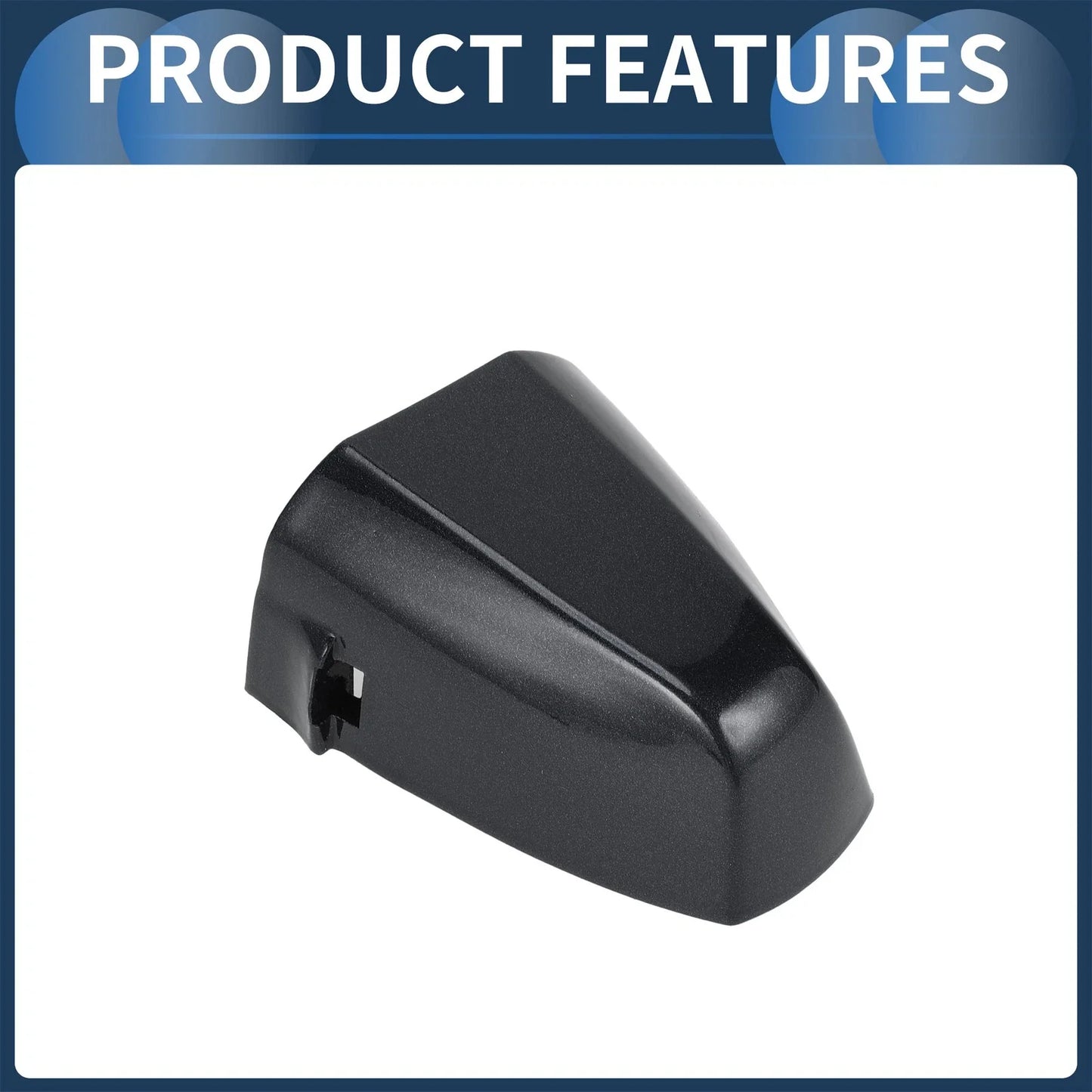 Door Handle Cover Front Left for BMW X1 (2015 - 2018) Black Sapphire