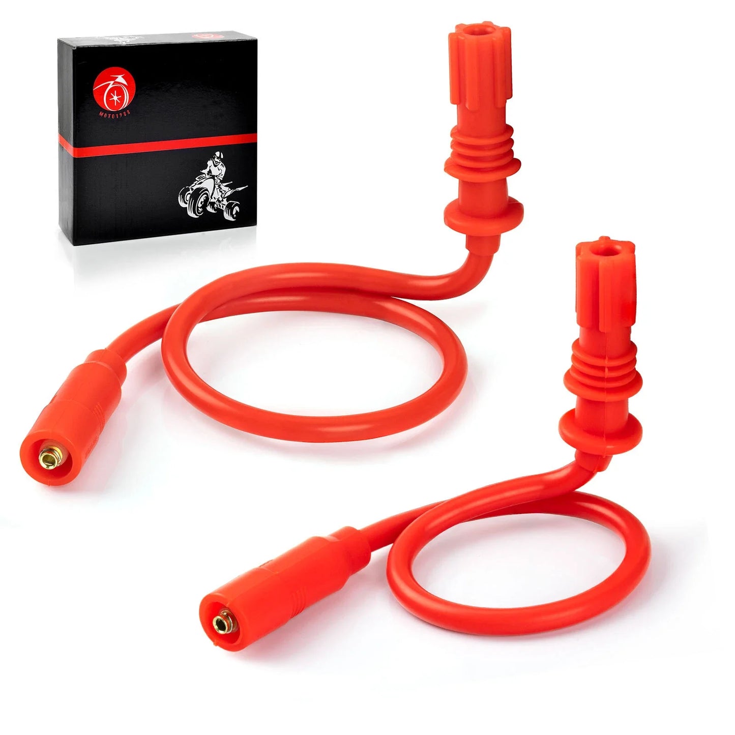 Spark Plug Cap & Wire (PAIR) for Polaris Sportsman 850 1000 (2012–2024)