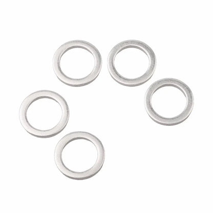 5 Pcs Engine Oil Drain Plug Gaskets for Hyundai Accent, Veloster, Kia (2011-2023)