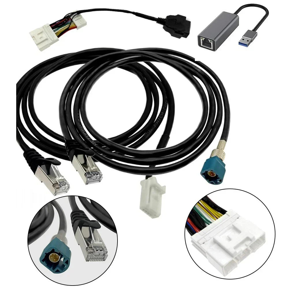 Diagnostic Programming Cable + Adapter Tools for Tesla Model 3/Y Model S/X